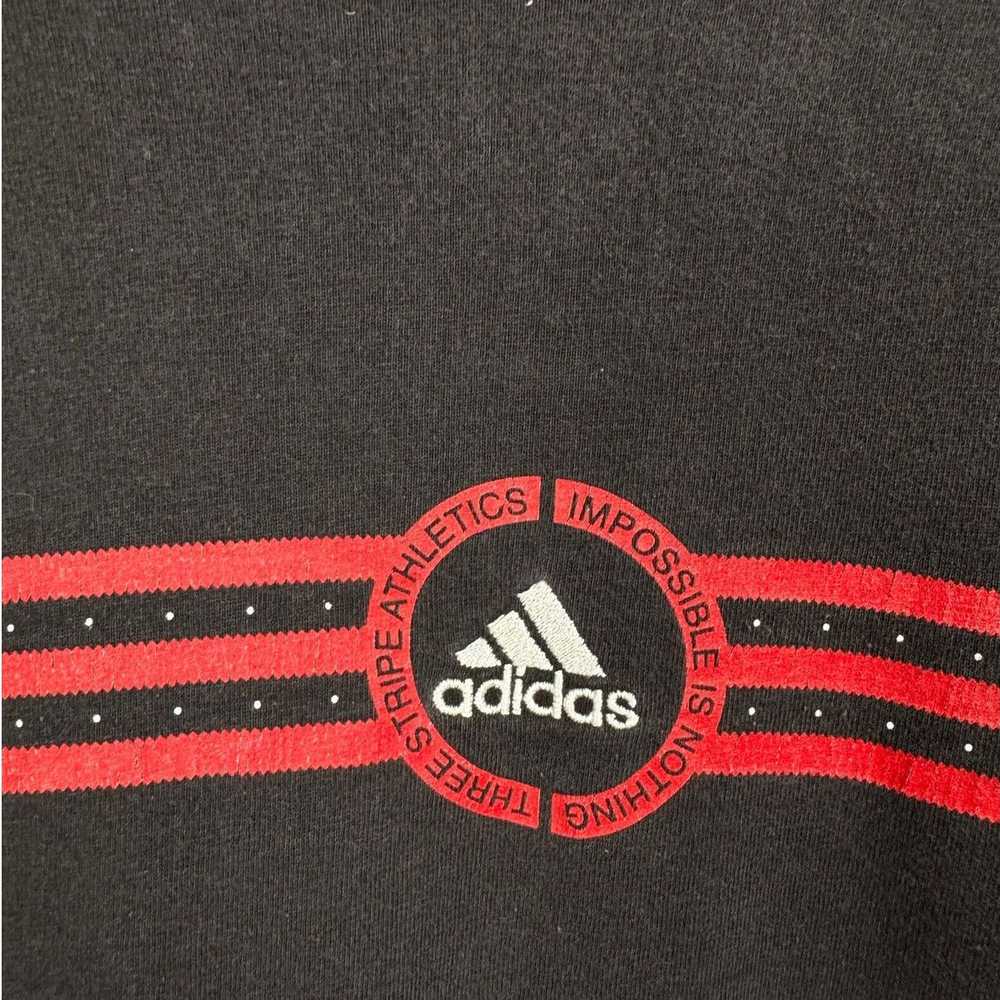 Adidas × Vintage VTG 90s Adidas Long Sleeve T Shi… - image 7