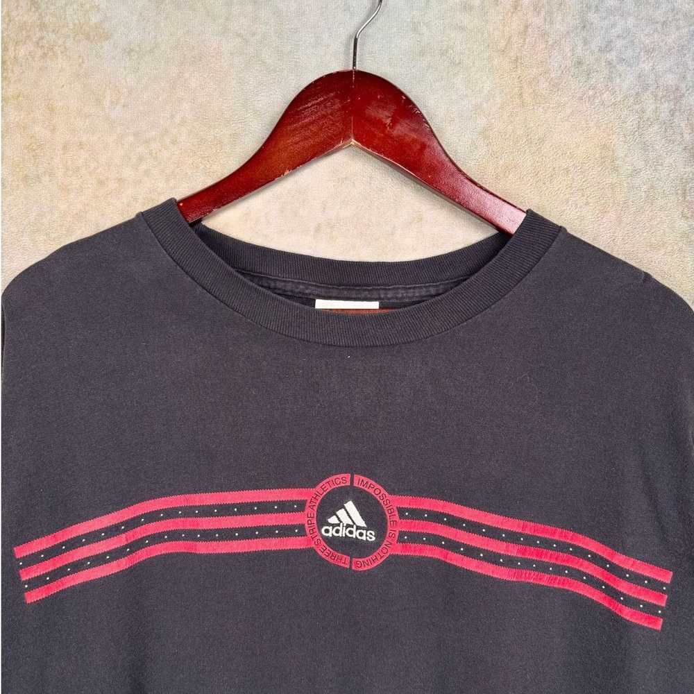 Adidas × Vintage VTG 90s Adidas Long Sleeve T Shi… - image 8