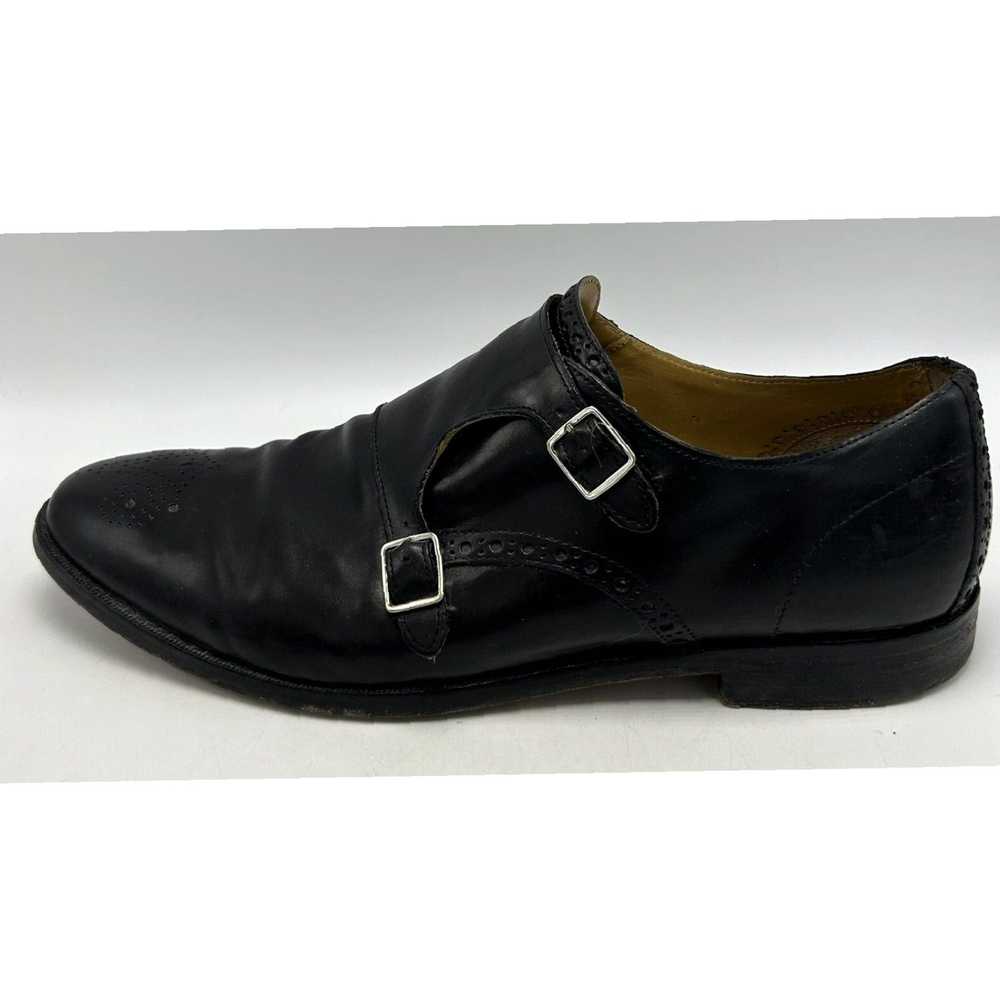 Cole Haan Cole Haan Black Leather Monk Strap Doub… - image 1