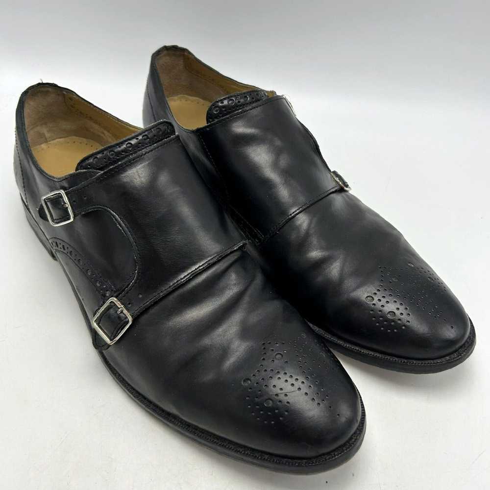 Cole Haan Cole Haan Black Leather Monk Strap Doub… - image 3