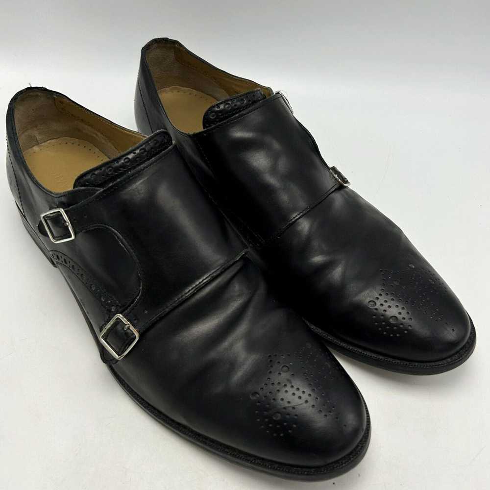 Cole Haan Cole Haan Black Leather Monk Strap Doub… - image 4