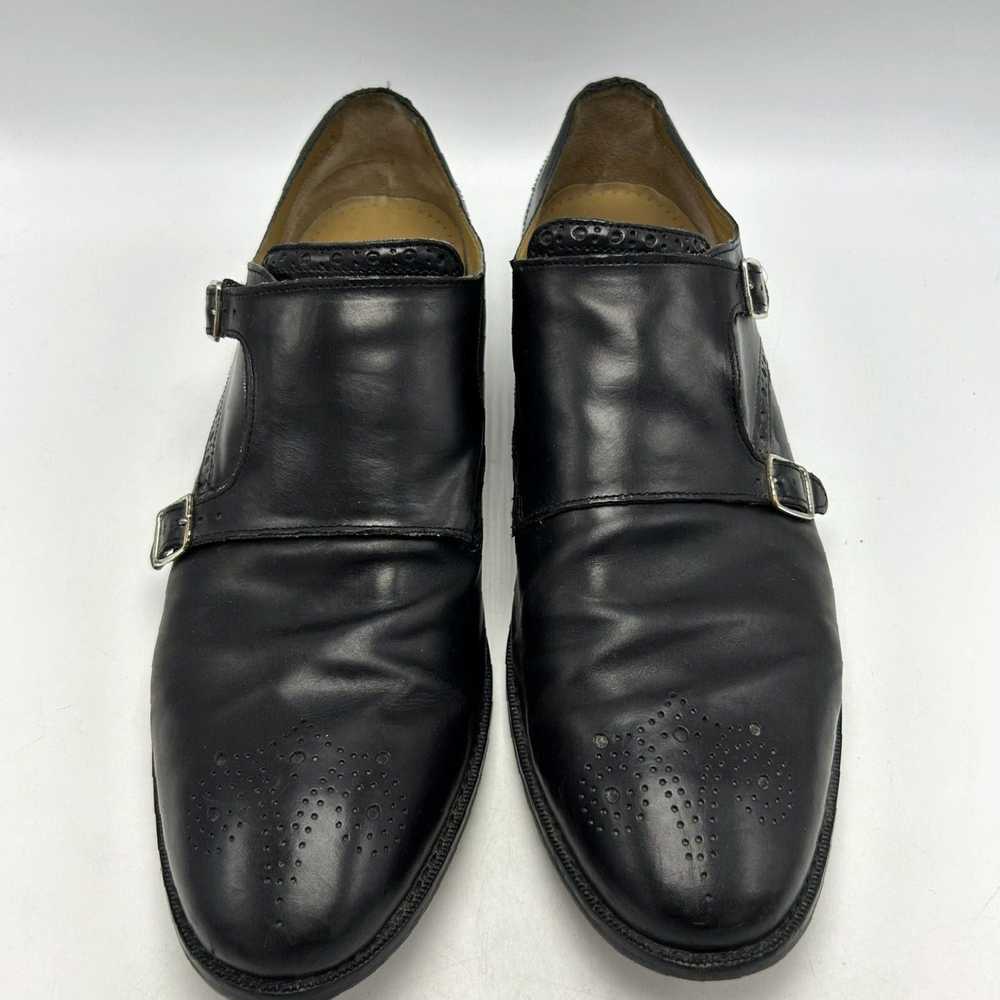 Cole Haan Cole Haan Black Leather Monk Strap Doub… - image 5