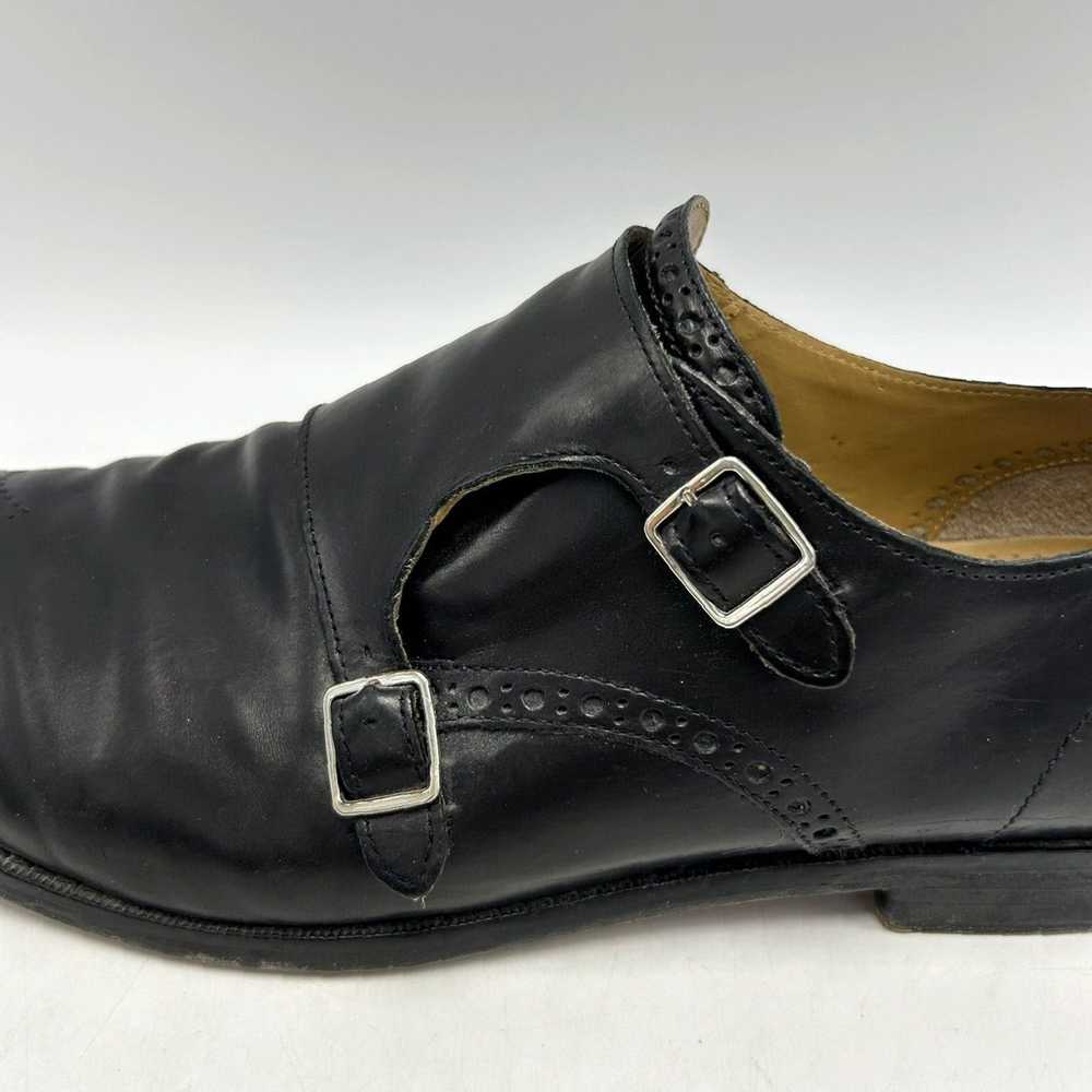 Cole Haan Cole Haan Black Leather Monk Strap Doub… - image 6