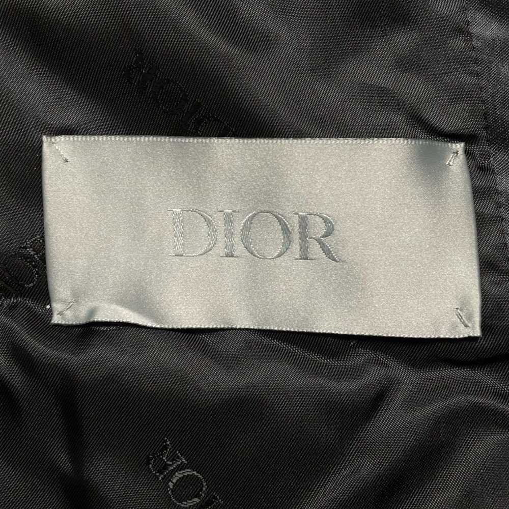 Dior Dior x Alex Foxton Satin Bomber Jacket Dark … - image 4