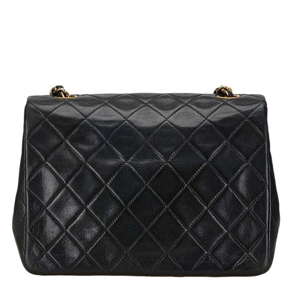 Chanel Matelassé Black Leather Shoulder Bag (Pre-… - image 2