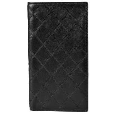 Chanel Matelassé Black Leather Wallet (Pre-Owned) - image 1