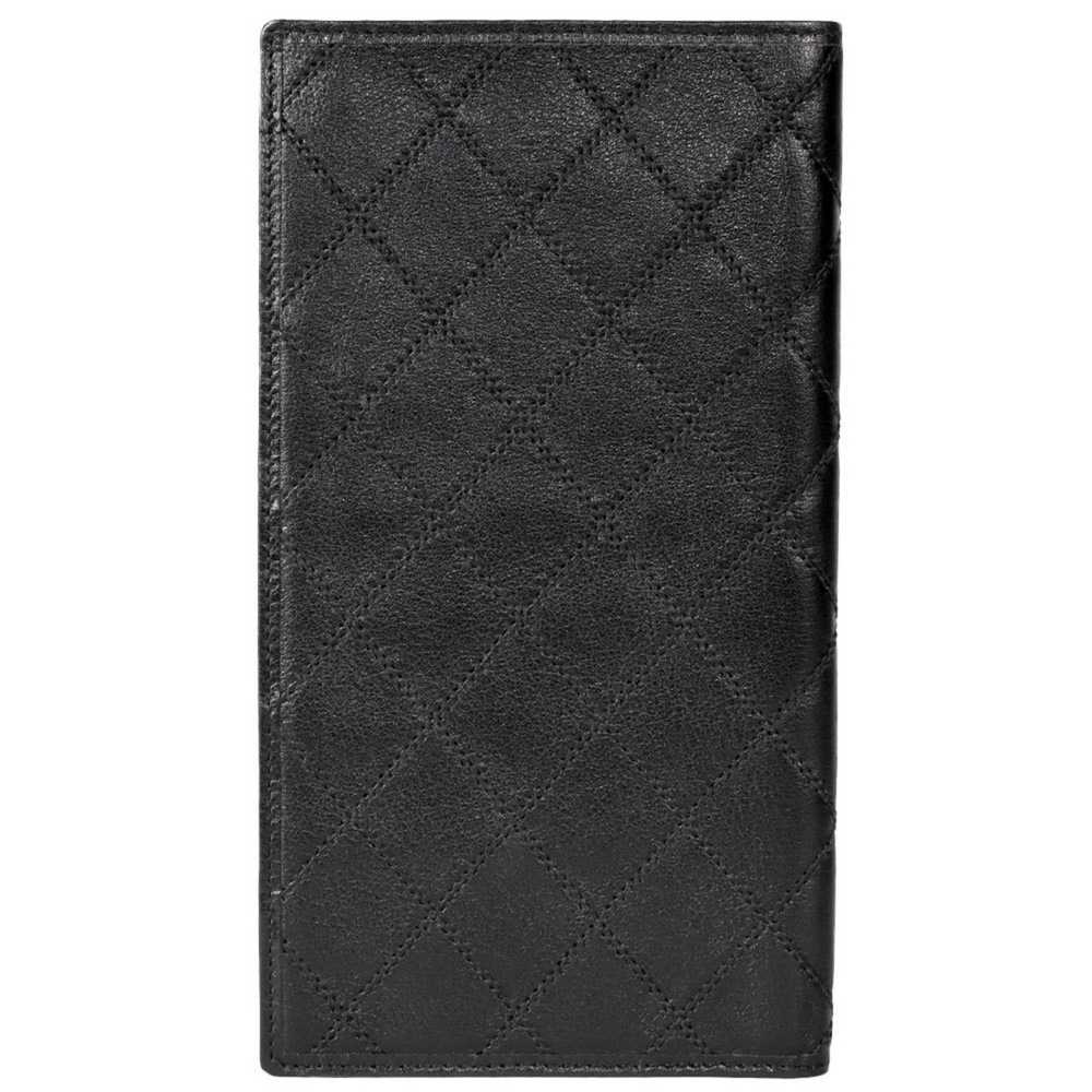 Chanel Matelassé Black Leather Wallet (Pre-Owned) - image 2