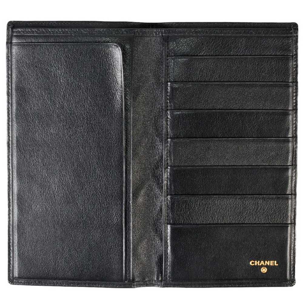 Chanel Matelassé Black Leather Wallet (Pre-Owned) - image 4