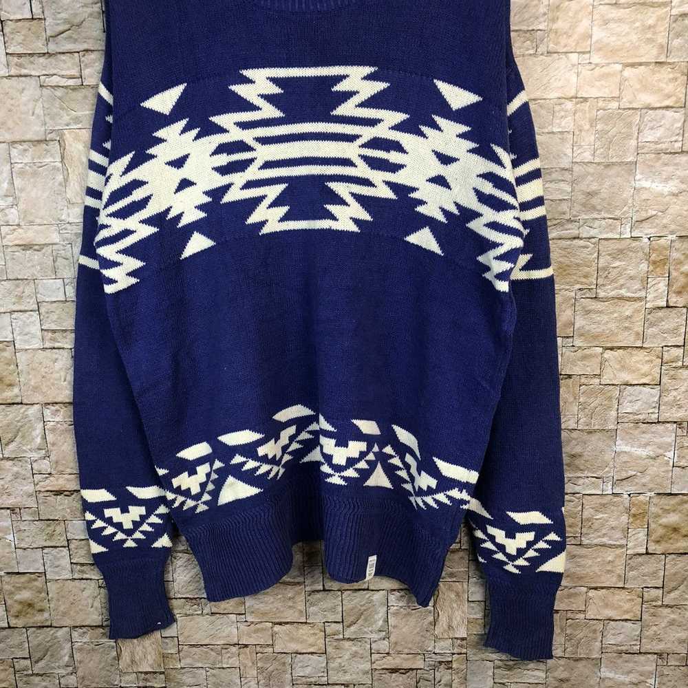 Homespun Knitwear × Japanese Brand × Navajo Azul … - image 3