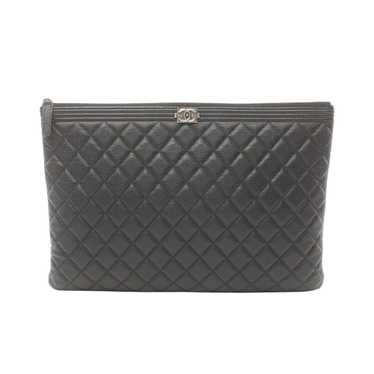 CHANEL Matelasse Pouch Clutch Bag - image 1