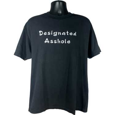 Alstyle Vintage "Designated A-Hole" Humor Tee - image 1