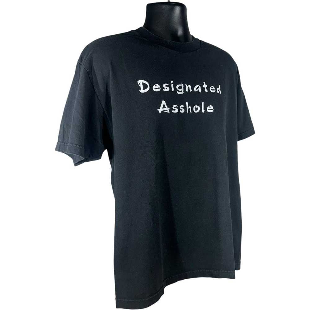 Alstyle Vintage "Designated A-Hole" Humor Tee - image 4