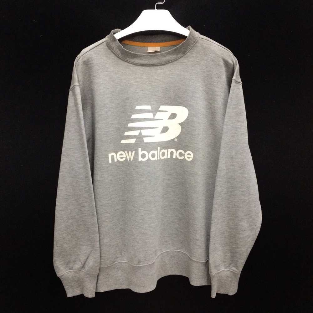 New Balance Vintage New Balance Big Logo Sweatshi… - image 1