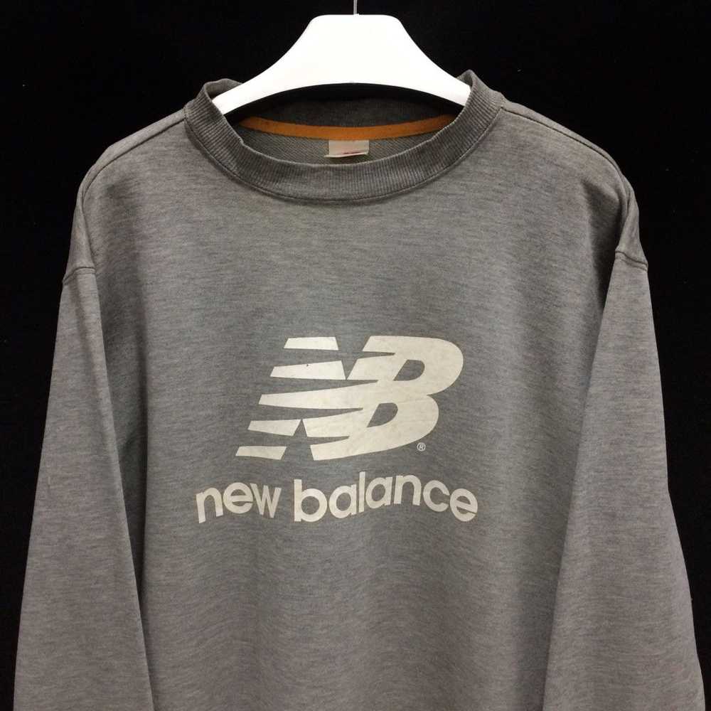 New Balance Vintage New Balance Big Logo Sweatshi… - image 2