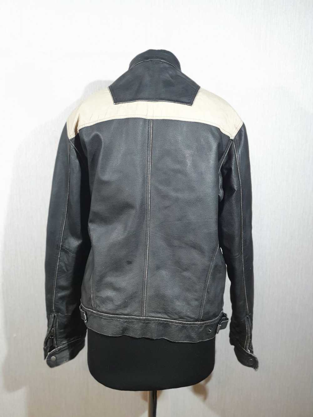 Angelo Litrico leather jacket - image 4