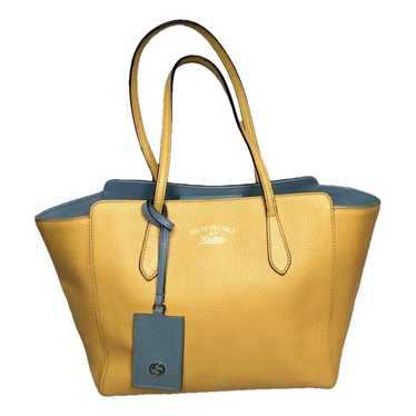 Gucci Swing leather tote - image 1