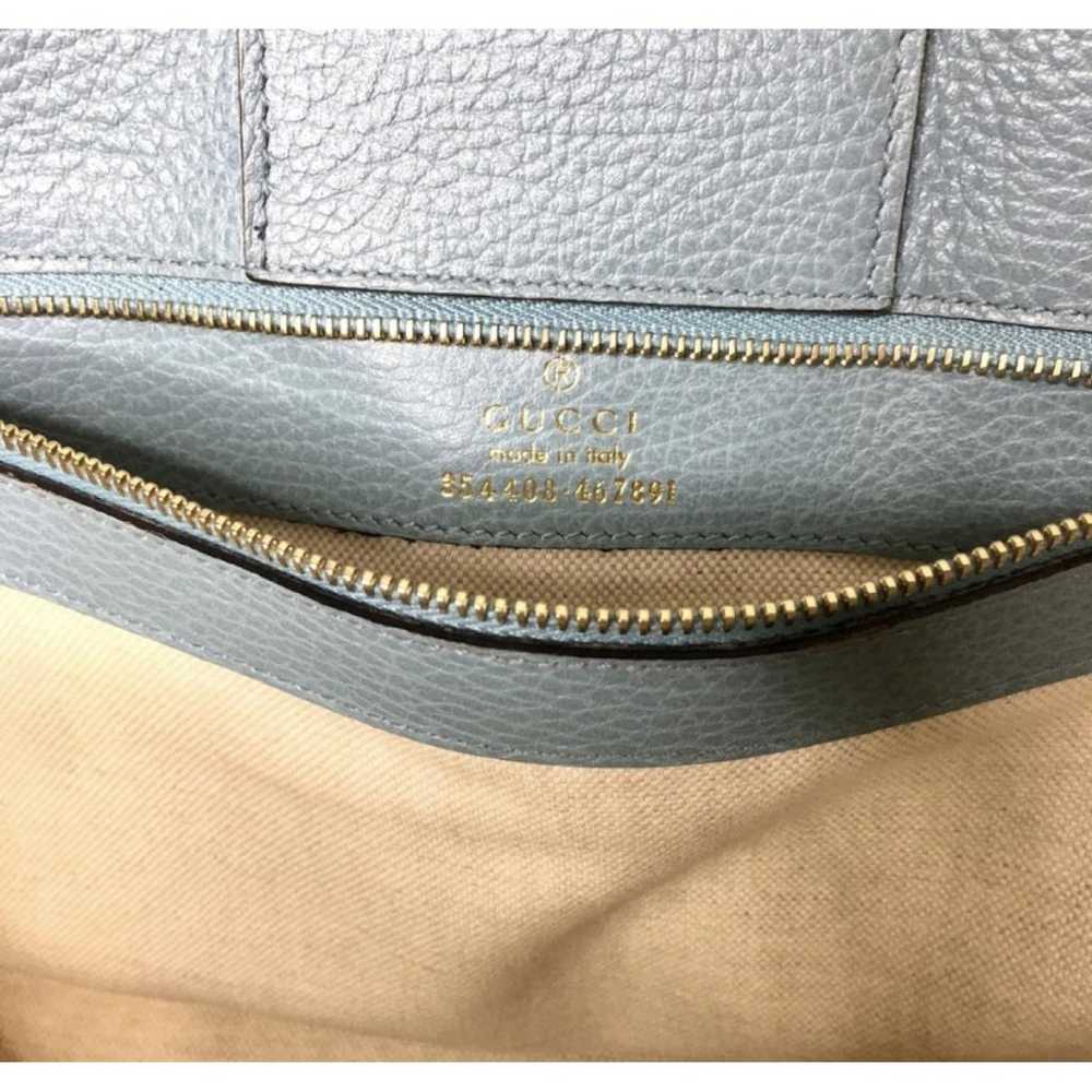 Gucci Swing leather tote - image 8