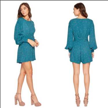 Free People NWT FREE PEOPLE FP Turquoise Blue Gre… - image 1