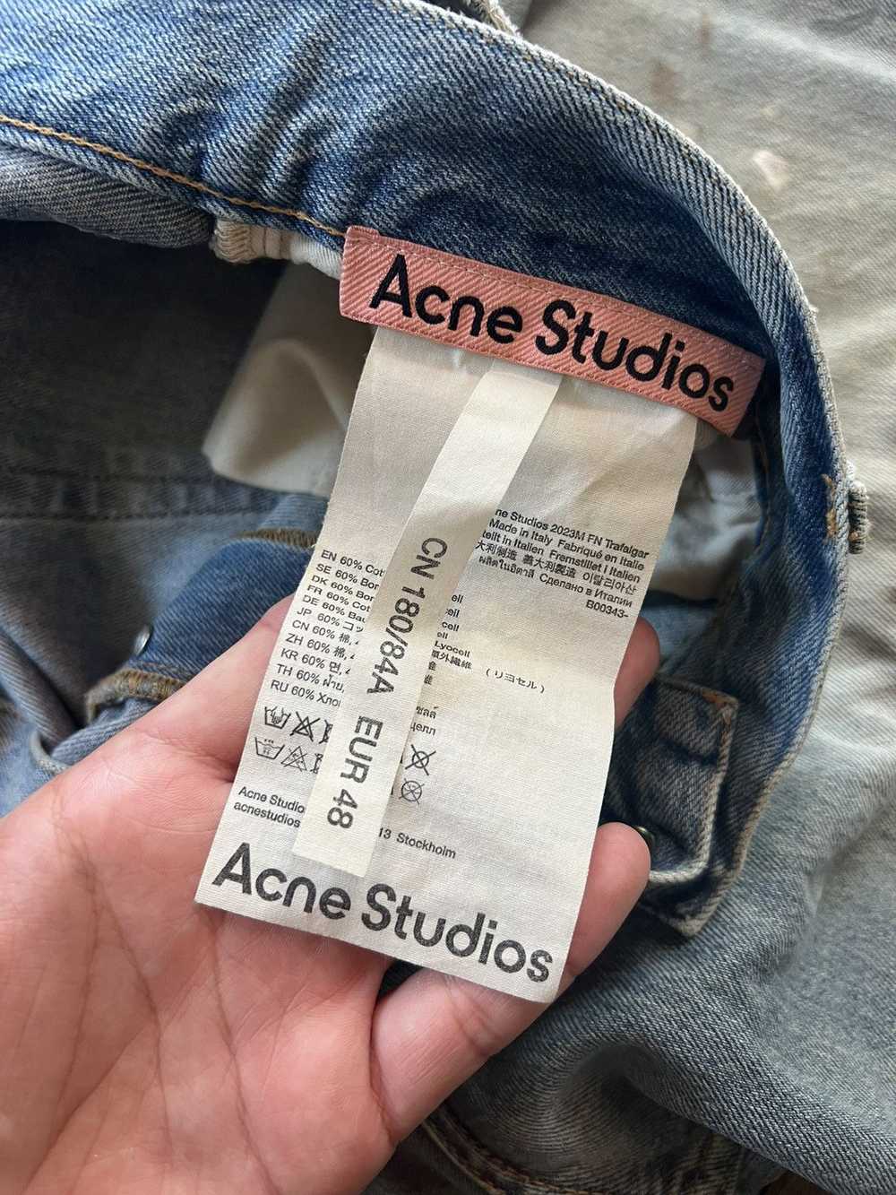 Acne Studios Acne studios 2023 trafalgar denim - image 10