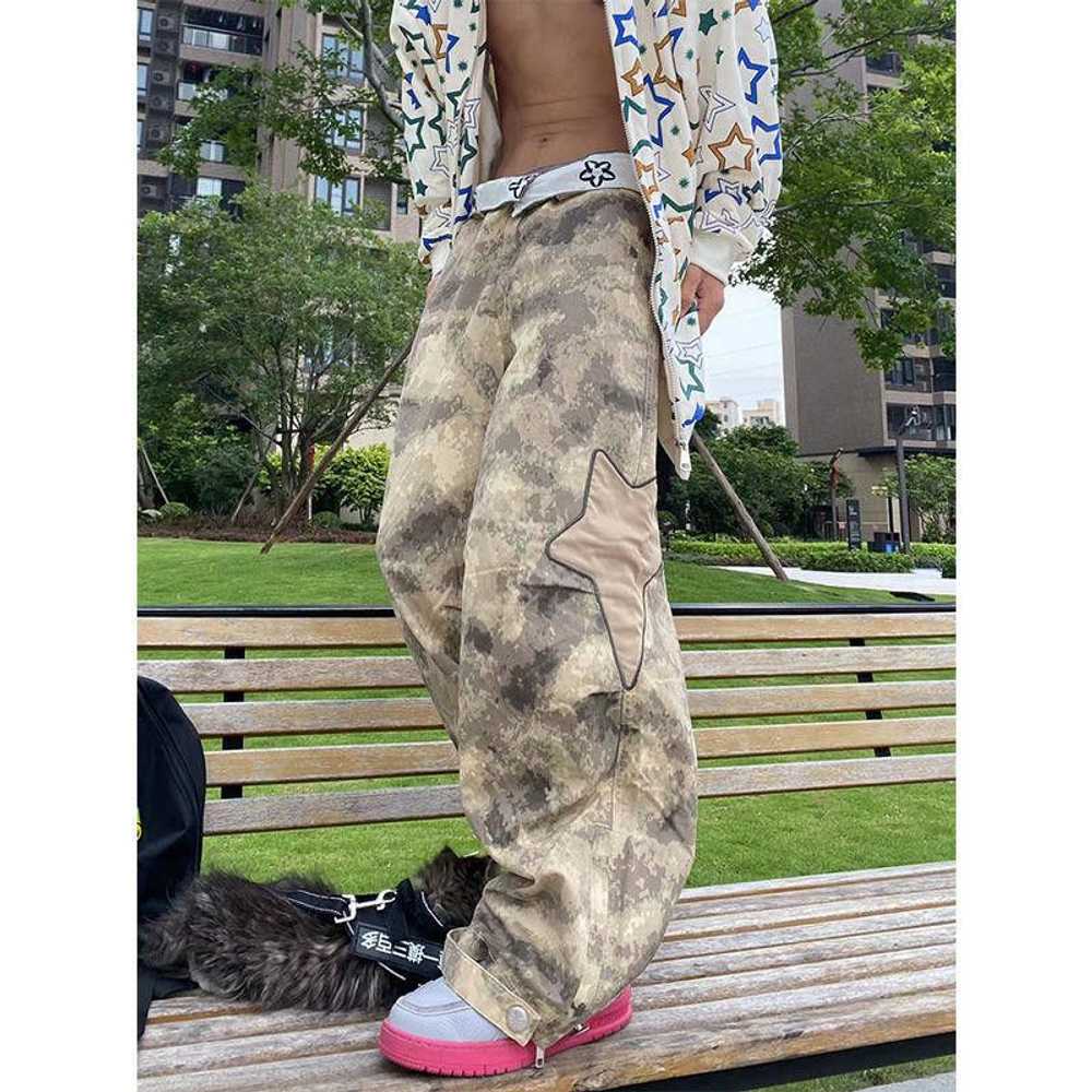 Japanese Brand × Streetwear Vintage Camo Star Car… - image 1