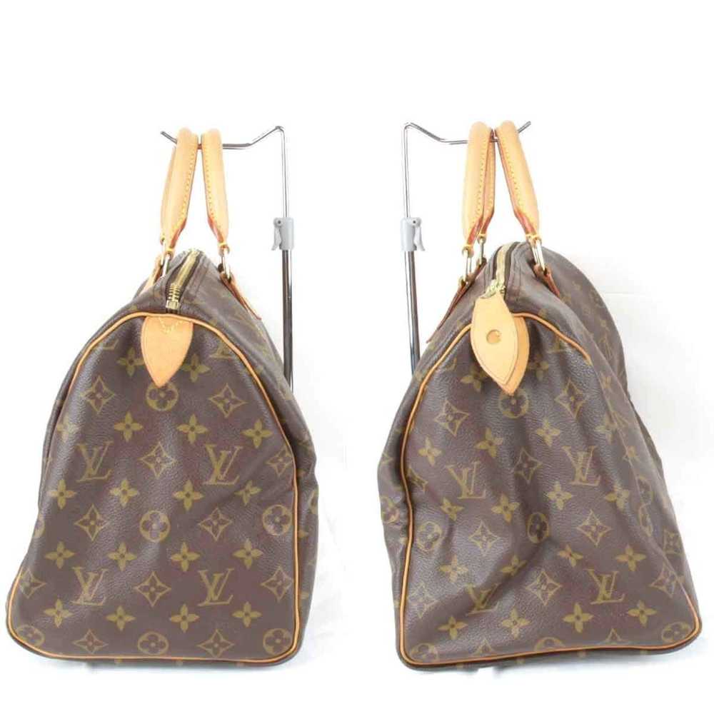 Louis Vuitton Speedy 35 Brown Canvas Handbag (Pre… - image 3