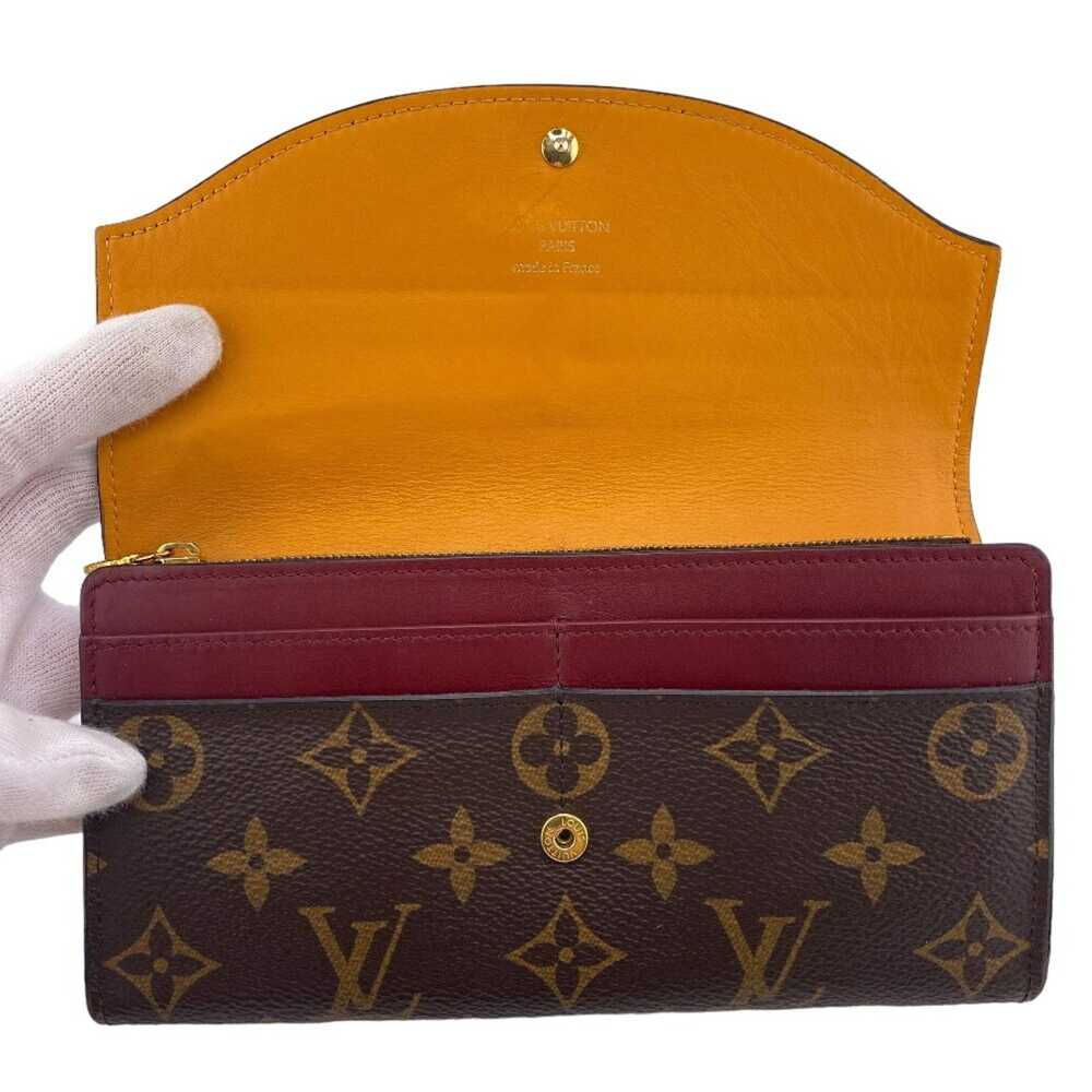 Louis Vuitton Sarah Brown Leather Wallet (Pre-Own… - image 3