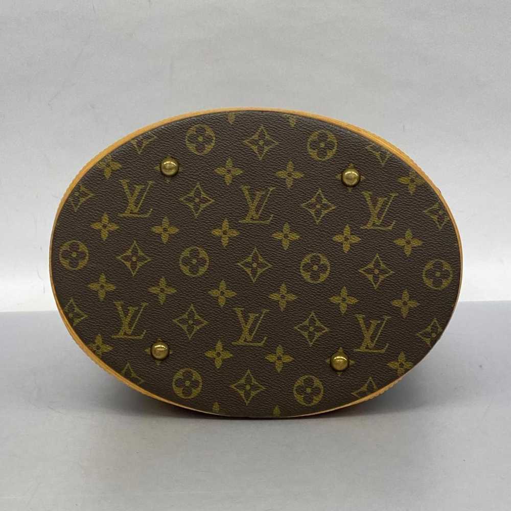 Louis Vuitton Bucket Brown Canvas Shoulder Bag (P… - image 3