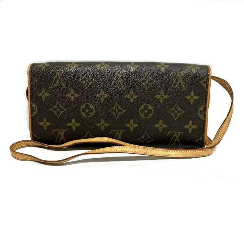 Louis Vuitton Pochette Twin Brown Canvas Shoulder… - image 2