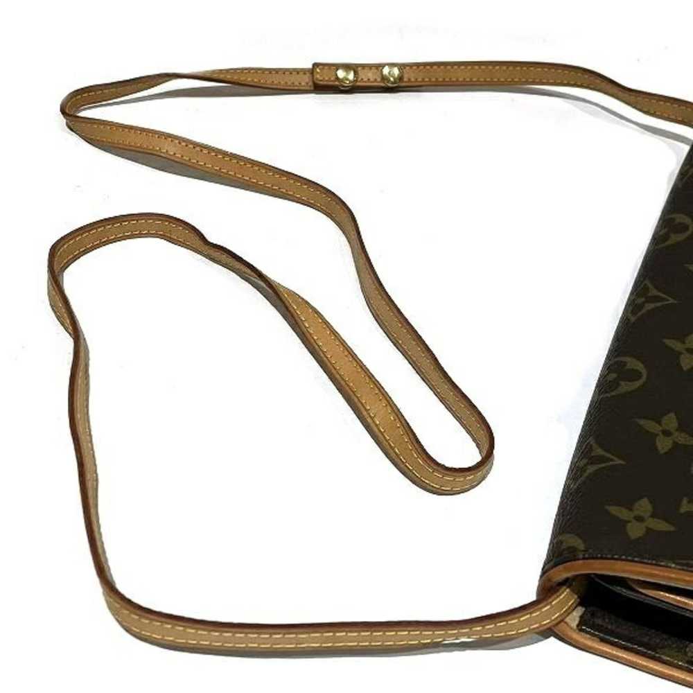 Louis Vuitton Pochette Twin Brown Canvas Shoulder… - image 8