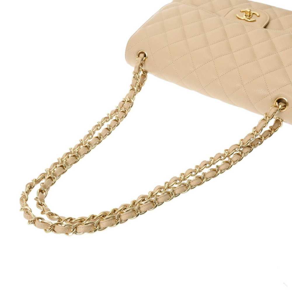 Chanel Timeless Beige Leather Shoulder Bag (Pre-O… - image 4