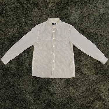 A.P.C. A.P.C. Striped Button Up - image 1