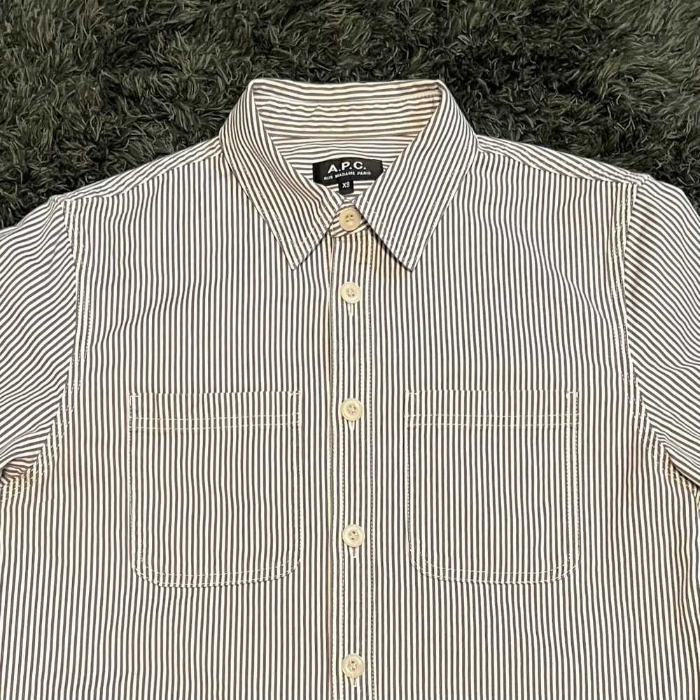 A.P.C. A.P.C. Striped Button Up - image 2