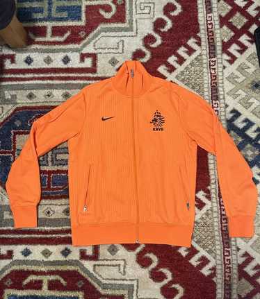 Nike Nike Netherlands Orange Soccer Jacket