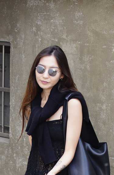 Ann Demeulemeester × Linda Farrow Ultralight sungl