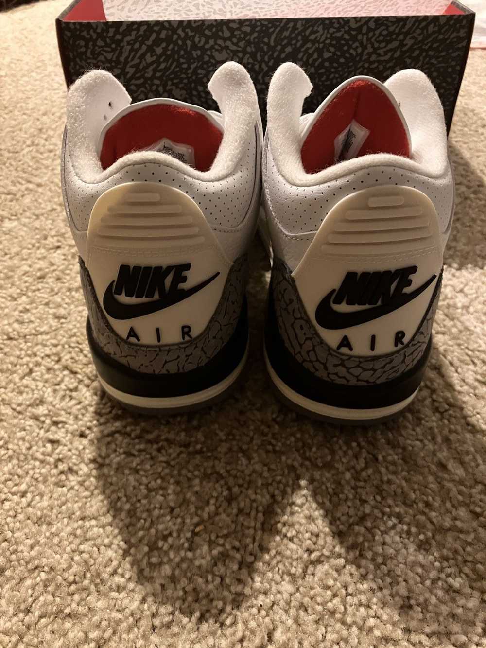 Jordan Brand Air Jordan 3 White Cement 7Y GS - image 3