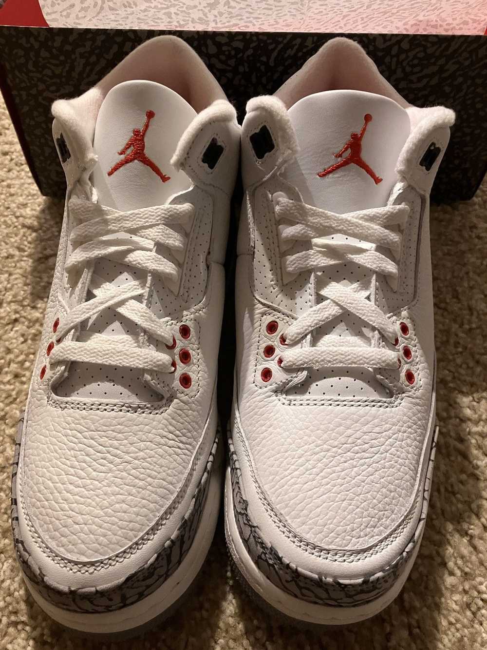 Jordan Brand Air Jordan 3 White Cement 7Y GS - image 4