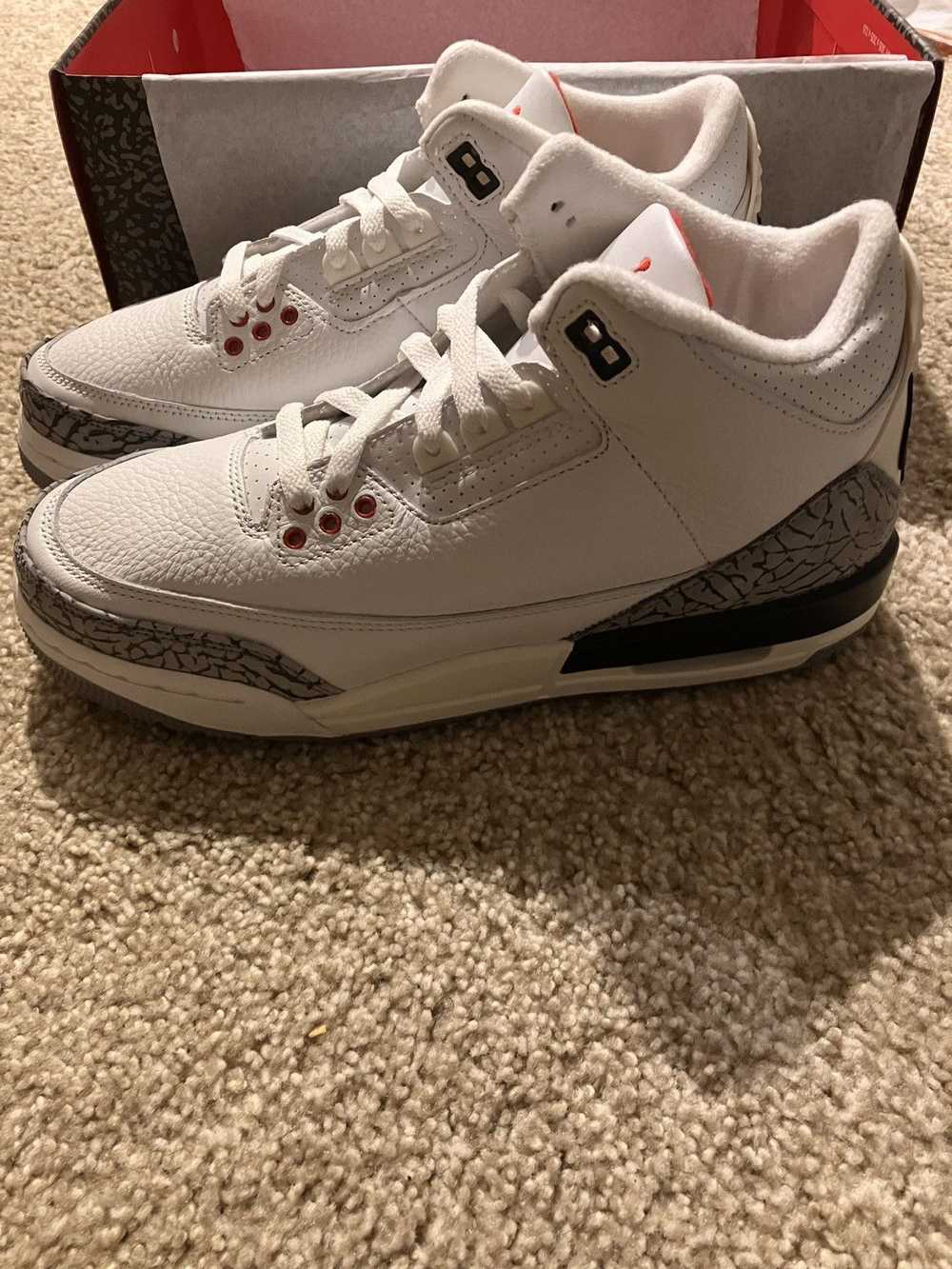 Jordan Brand Air Jordan 3 White Cement 7Y GS - image 5