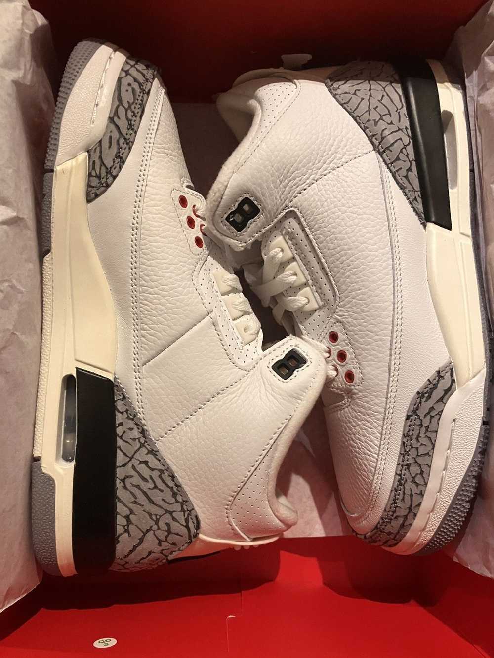 Jordan Brand Air Jordan 3 White Cement 7Y GS - image 7