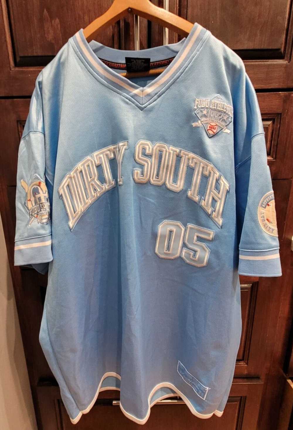 Vintage Fubu Dirty South Limited City Edition Jer… - image 1