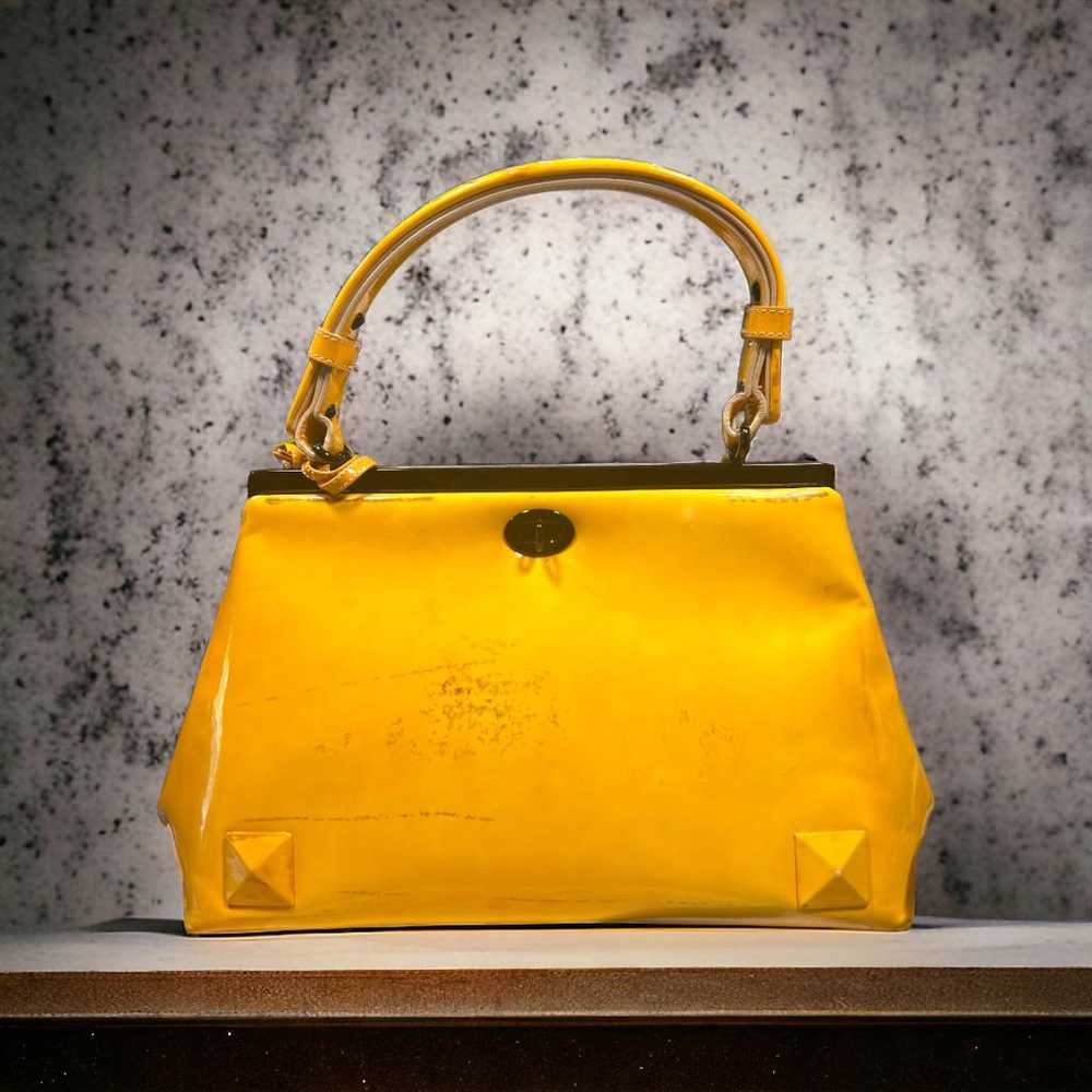 Bottega Veneta Patent leather handbag - image 10