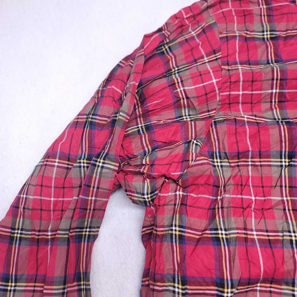 Daniel Cremieux Daniel Cremieux Tartan Flannel Bu… - image 4