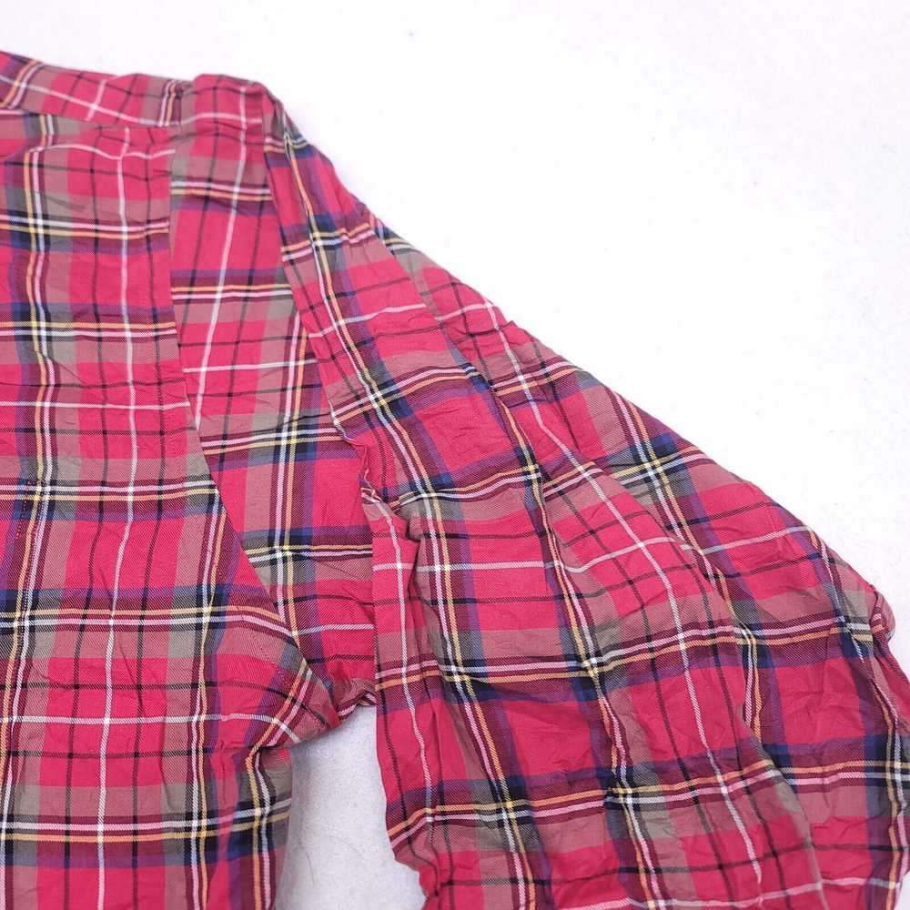 Daniel Cremieux Daniel Cremieux Tartan Flannel Bu… - image 5