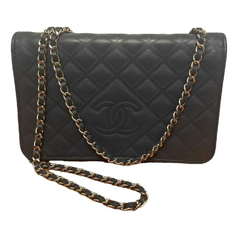 Chanel Wallet On Chain Double C leather crossbody… - image 1