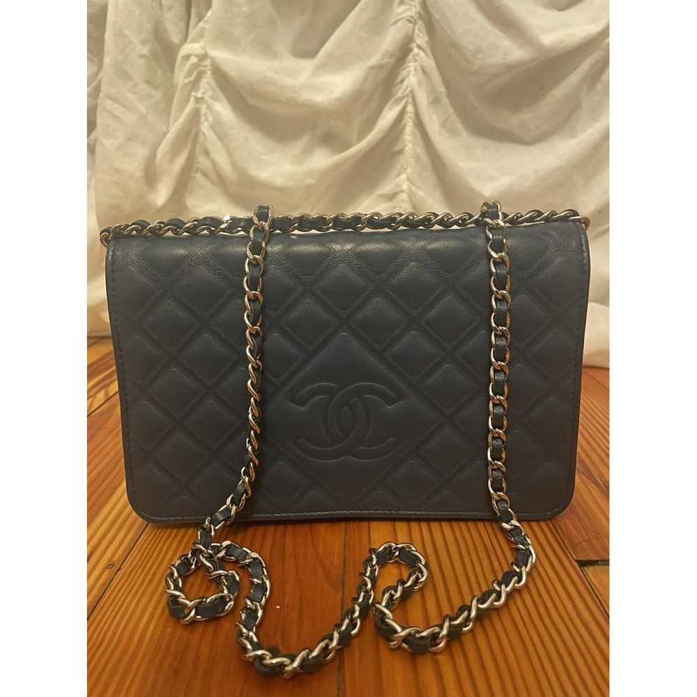 Chanel Wallet On Chain Double C leather crossbody… - image 9