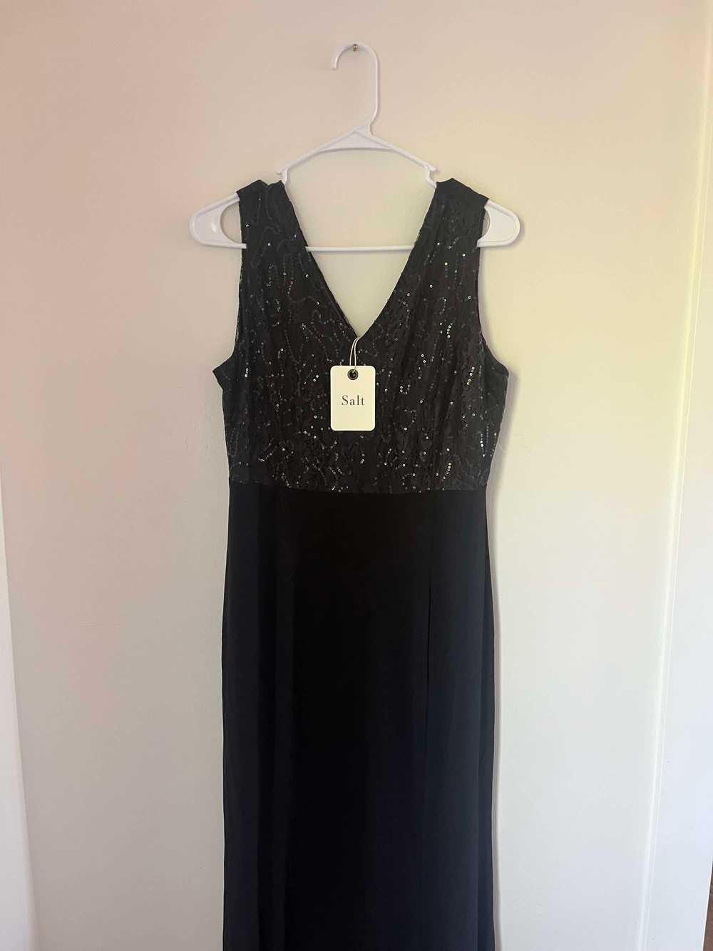 ROOLEE SALT black sequin gown - image 5