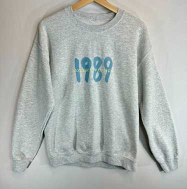 【新品未使用】Taylor Swift Gray 1989 Crewneck Brand New Taylor Swift Spotify Fans First 1989 Heather Gray