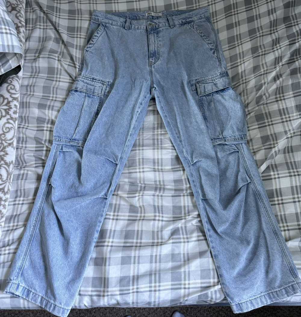 Zara zara baggy jeans - image 1