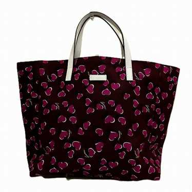 Gucci Heart Multicolour Canvas Tote Bag (Pre-Owned