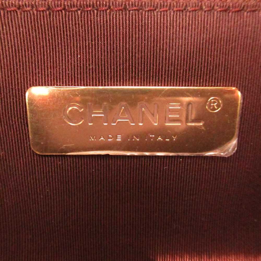 Chanel Gold Canvas Backpack Bag (Pre-Owned) - image 7