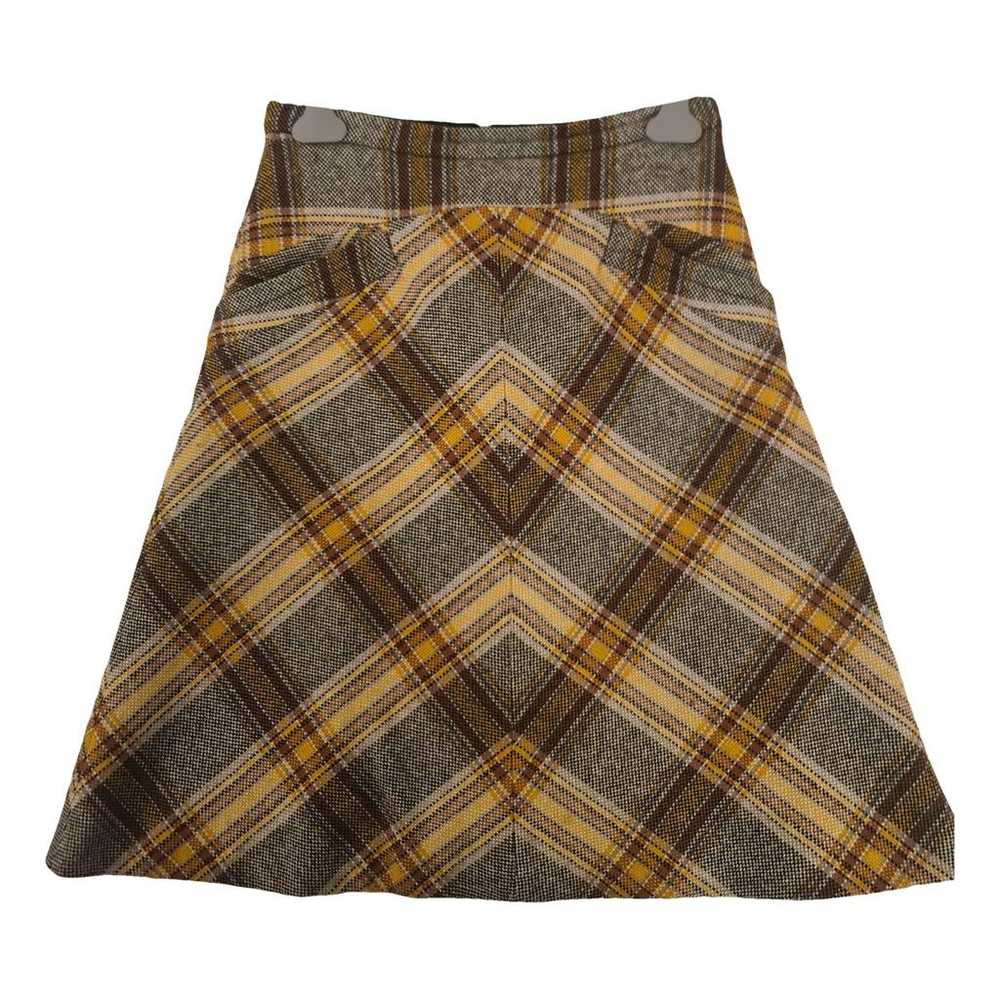 Miu Miu Wool mid-length skirt - image 1